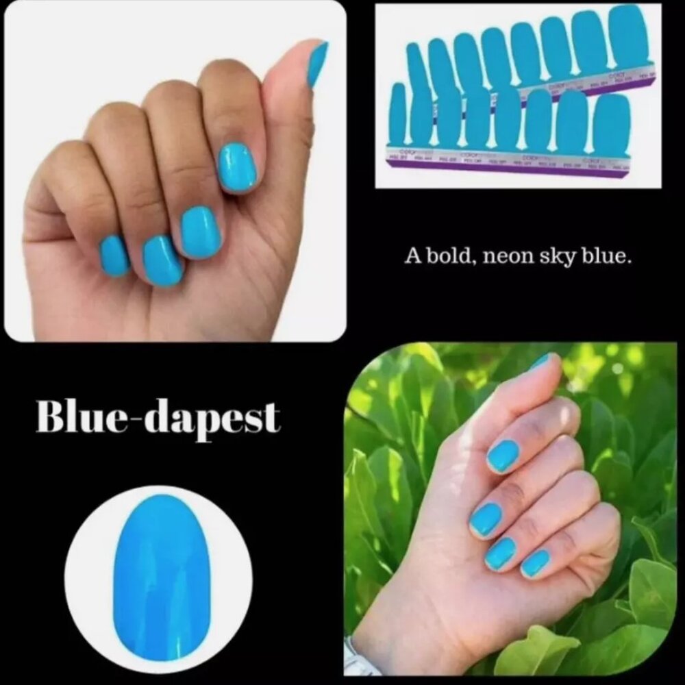 Blue-dapest Color Street Nails